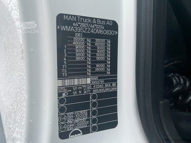 Gėrimų sunkvežimis MAN TGS 41.540 8x4 BB | Schwenkwand*ACC*Kamera*AHK