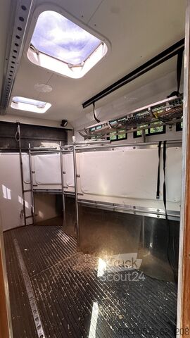 “Van for transporting 4 horses with living quarters” IVECO OAKLEY IVECO ML 100E21