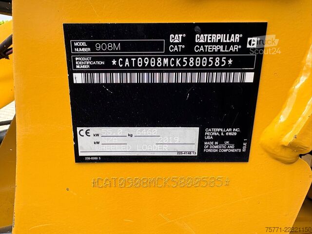 Radlader Caterpillar 908M