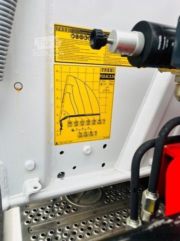 Transporter mit Kipper MERCEDES-BENZ Arocs 1835  4x4 Meiller Fassi Kran Kipper