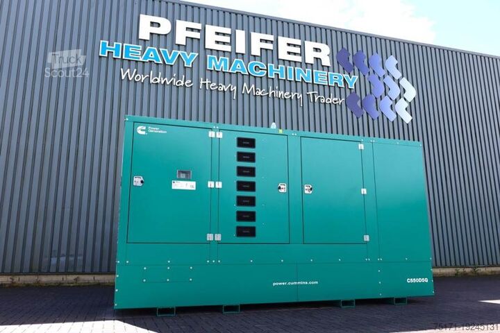 Agrégat Cummins C550D5Q Declaration of Conformity, Diesel, 550kVA,