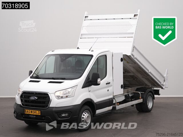 Nakladalna ploščad Ford Transit 170pk Open Laadbak met Kist Dubbellucht...