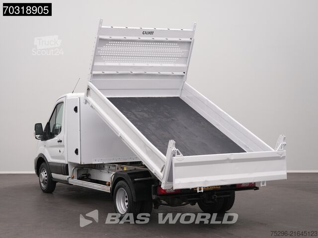 Nakladalna ploščad Ford Transit 170pk Open Laadbak met Kist Dubbellucht...