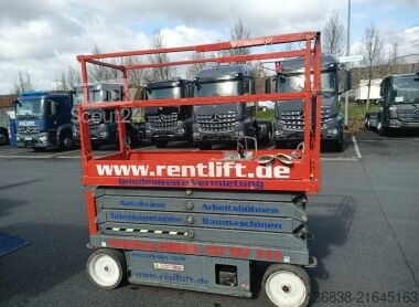 Çalışma aşamaları makas Skyjack SJ III 3226 Elektro 9,90 m