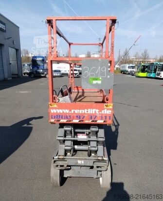 Çalışma aşamaları makas Skyjack SJ III 3226 Elektro 9,90 m