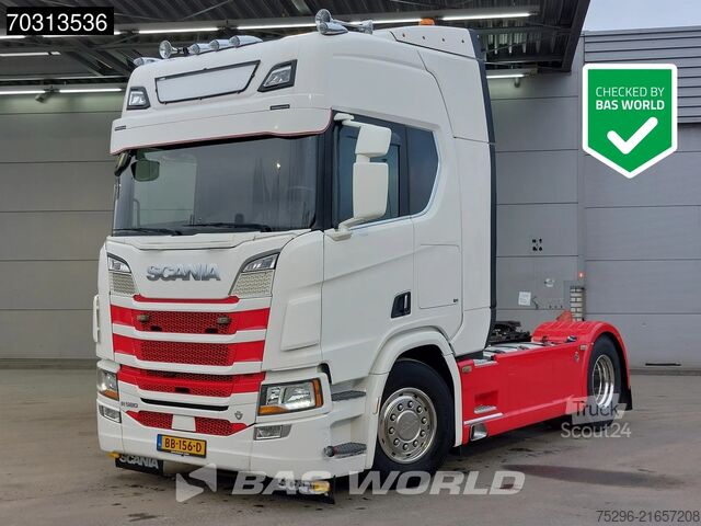 Standard tractor Scania R580 4X2 NL V8 Full-Air Retarder 2xTanks Standk...
