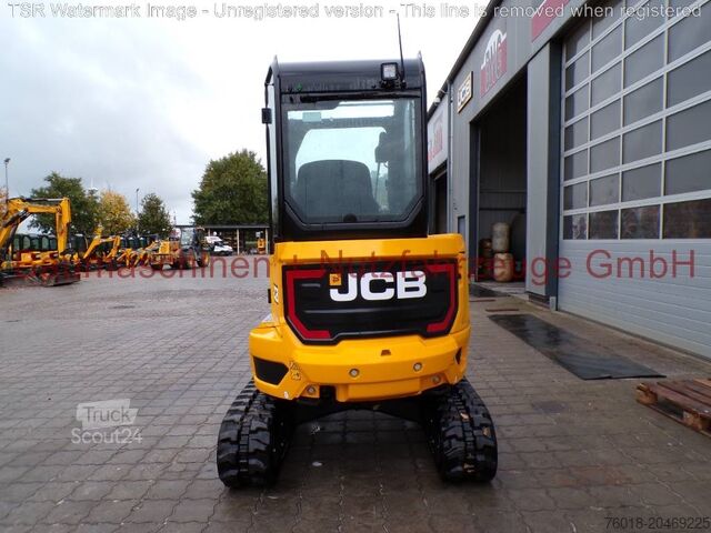 Minigraafmachine JCB 26C-1 hydr. Schnellwechslerverrohrung