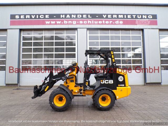 Wiellader JCB 403 Radlader 25PS Klappdach