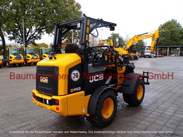 Wiellader JCB 403 Radlader 25PS Klappdach