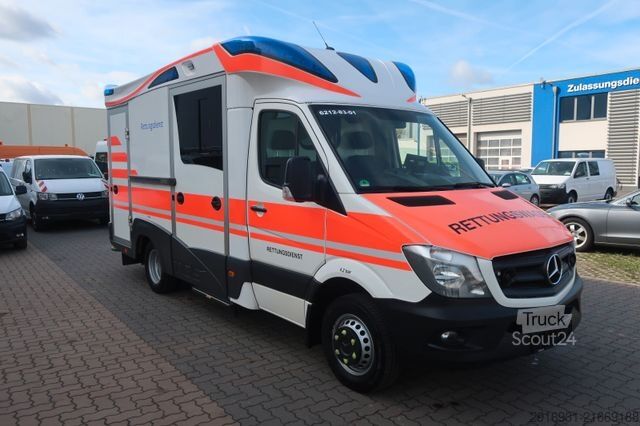 Feuerwehrfahrzeug MERCEDES-BENZ Sprinter II Pritsche 414/Klima/Automatik/FN: 284