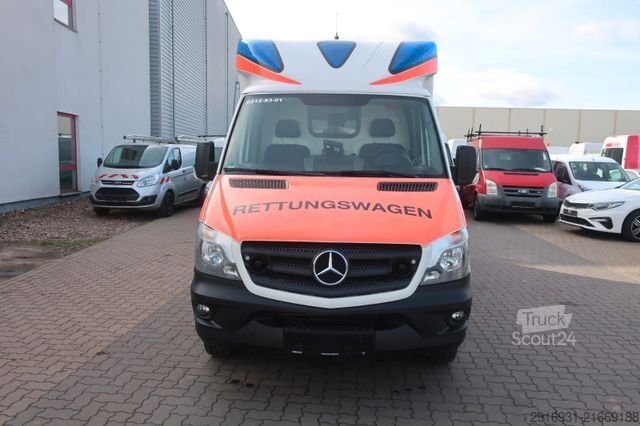 Feuerwehrfahrzeug MERCEDES-BENZ Sprinter II Pritsche 414/Klima/Automatik/FN: 284