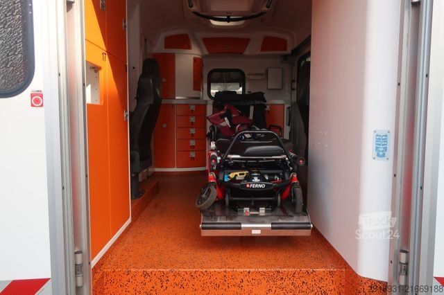 Feuerwehrfahrzeug MERCEDES-BENZ Sprinter II Pritsche 414/Klima/Automatik/FN: 284