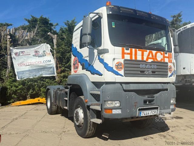 Cap tractor standard MAN TGA 18.480 4X4 Tractor-unit Spring/Spring ZF Man