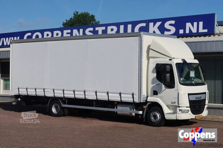  DAF LF 250 LF250 FA Schuifzeil +Dhollandia 1500 kg