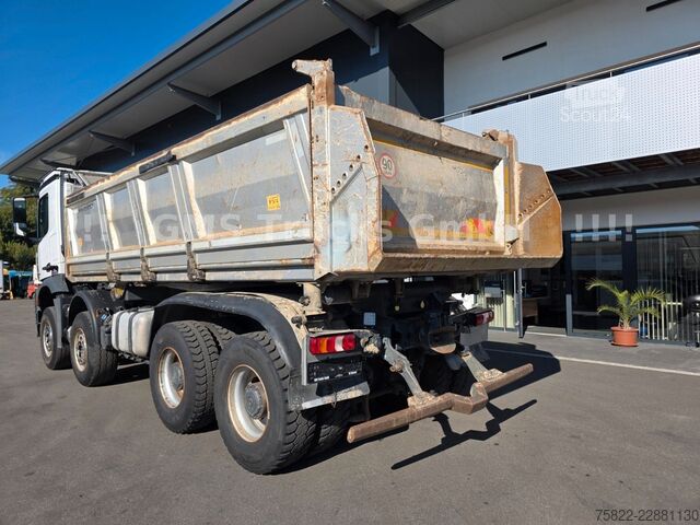 Ανατρεπόμενο φορτηγό MERCEDES-BENZ Arocs 4145 / 8X4 / AHK / Meiller BORDMATIK