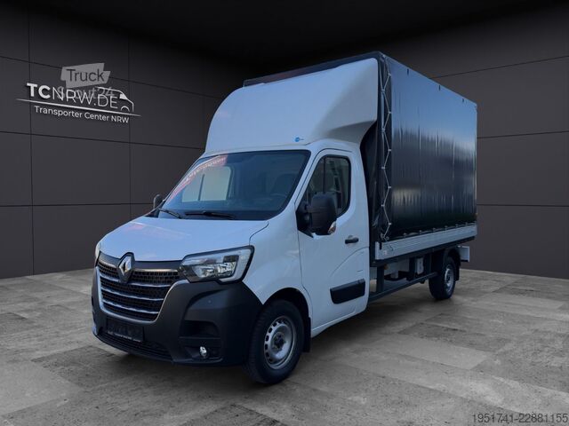 Transporter mit Pritsche & Plane RENAULT Master Pritsche Plane AHK Klima NAVI