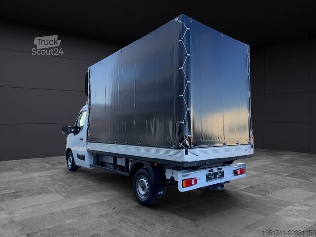 Transporter mit Pritsche & Plane RENAULT Master Pritsche Plane AHK Klima NAVI