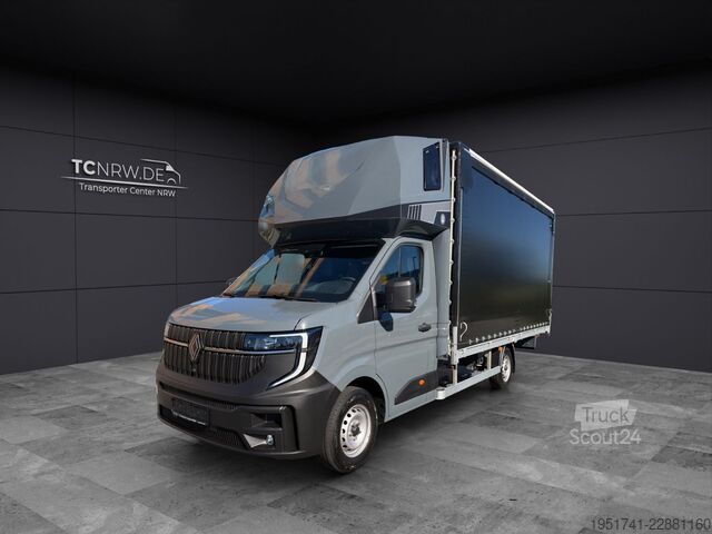 Furgon cu prelată laterală RENAULT Master Schiebeplane Schlafkabine Automatik
