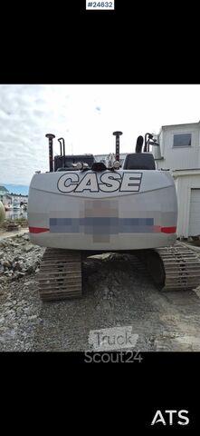 Excavadora sobre orugas CASE CX180D