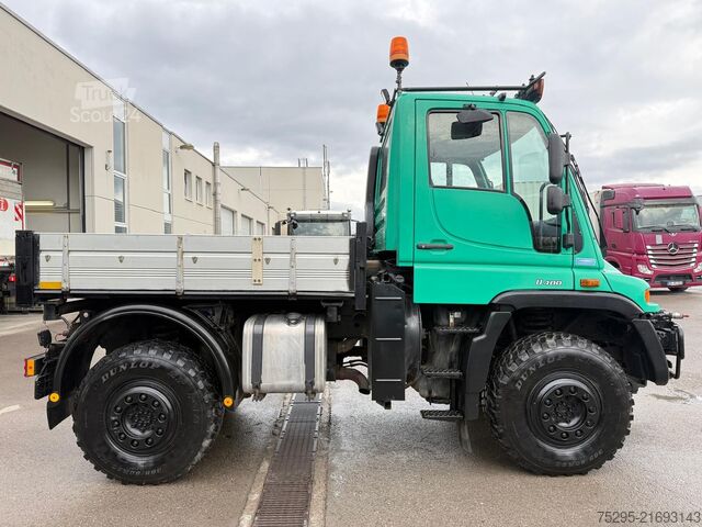 Veicolo commerciale Unimog U400 2xHydraulik+2xDruckluft TÜV4 27 Kamera AHK