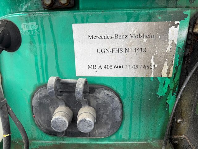 Ticari araç Unimog U400 2xHydraulik+2xDruckluft TÜV4 27 Kamera AHK