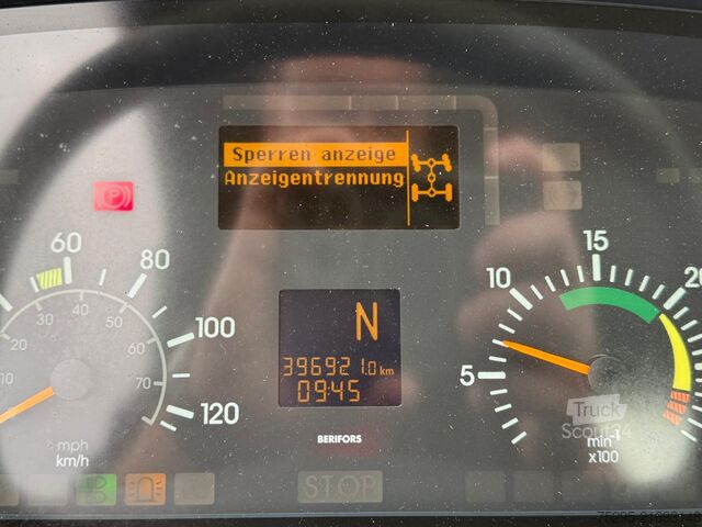 Veicolo commerciale Mercedes-Benz Unimog U400 2xHydraulik+2xDruckluft Kamera AHK