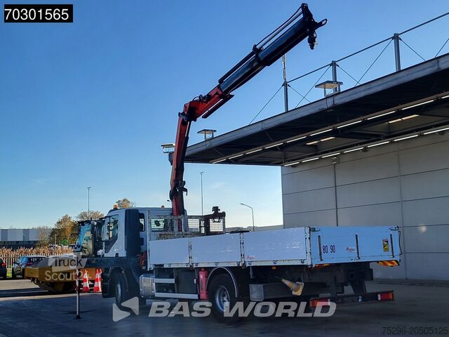 Plateau de chargement Iveco Stralis 310 4X2 Palfinger PK14002 EH Kran Crane...