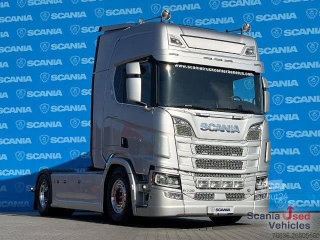 Standard dragbil Scania R 730 A4x2NB V8 RETARDER FULL AIR 9T NAVI LED S2