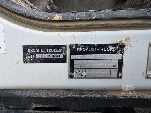 Tovornjak s samooskrbnim vozilom Renault 410DXI KERAX