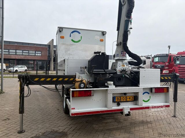Kraanwagen Iveco Eurocargo 120E22 + HMF 1075 K3 + EURO 5 + EURO ...