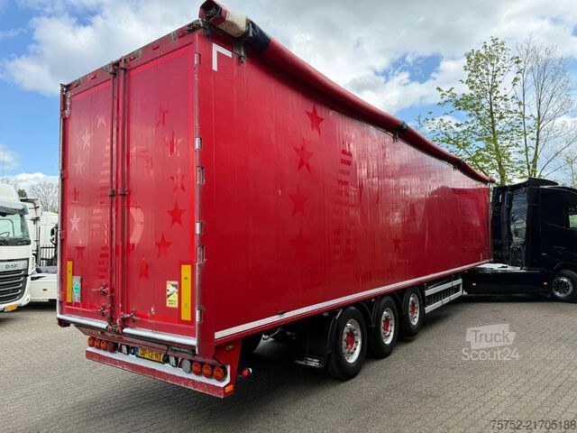 Подвижен под Knapen Trailers K100 K100 92m3 Liftas Alcoa 10MM Floor NL Trail...