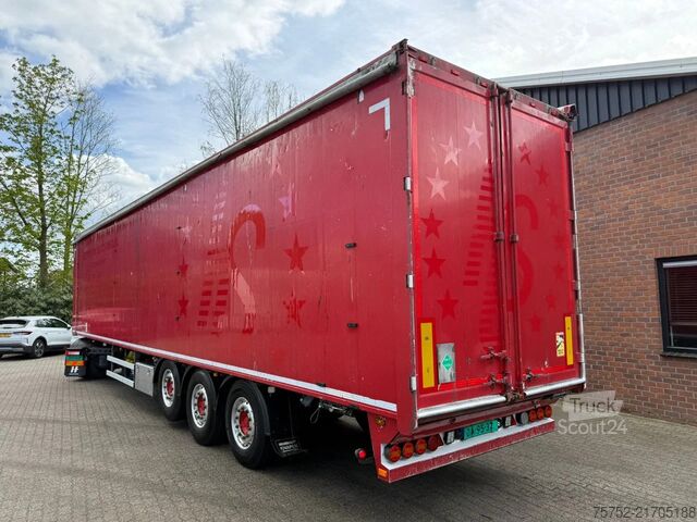 Подвижен под Knapen Trailers K100 K100 92m3 Liftas Alcoa 10MM Floor NL Trail...