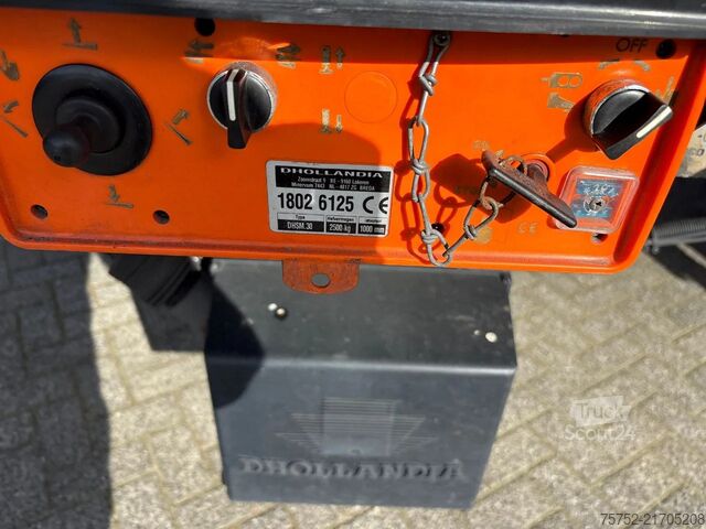 Рефрижераторная/морозильная транспортировка Pacton Liftas + Stuuras Dhollandia 2500KG LBW GEEN KOE...