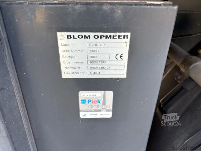 Рефрижераторная/морозильная транспортировка Pacton Liftas + Stuuras Dhollandia 2500KG LBW GEEN KOE...