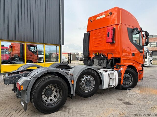 Standard tractor Iveco Stralis 460 + 6X2 + EURO 6 + PERFECT TRUCK