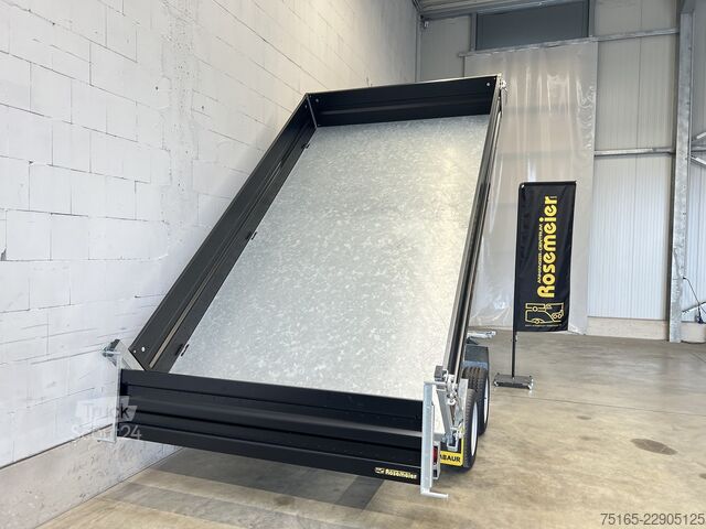 Kippiauto HUMBAUR HTK 3500.31 Stahl Black Dreiseitenkipper