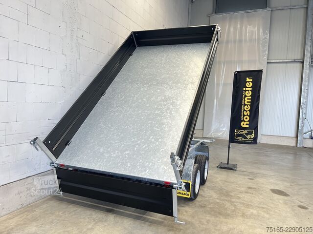 Kippiauto HUMBAUR HTK 3500.31 Stahl Black Dreiseitenkipper