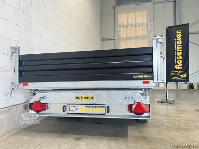 Kippiauto HUMBAUR HTK 3500.31 Stahl Black Dreiseitenkipper