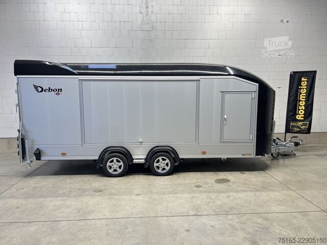 Automobilių gabenimo furgonas Cheval Liberte Debon C2000 Roadster ALF Autotransporter geschlossen
