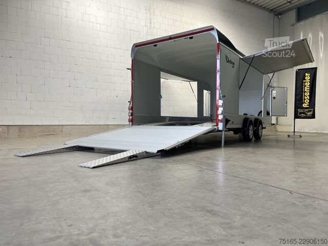 Automobilių gabenimo furgonas Cheval Liberte Debon C2000 Roadster ALF Autotransporter geschlossen