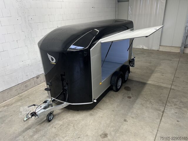 Koteloperävaunu Cheval Liberte Debon C700 Roadster  & Tür Kofferanhänger