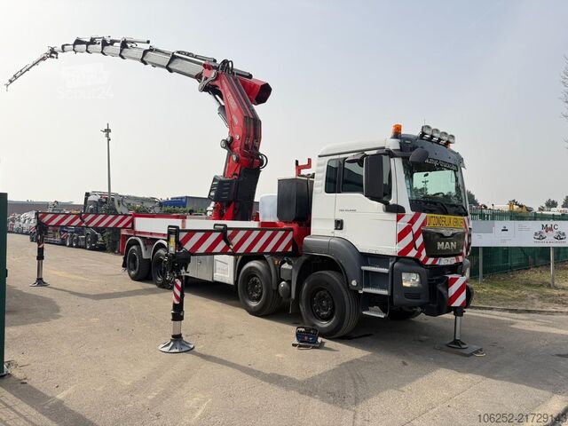 Camião-grua MAN TGS 41.440 8x4 + (45m!) KRAN FASSI F2150 RAL 8+...