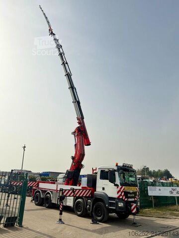 Camião-grua MAN TGS 41.440 8x4 + (45m!) KRAN FASSI F2150 RAL 8+...