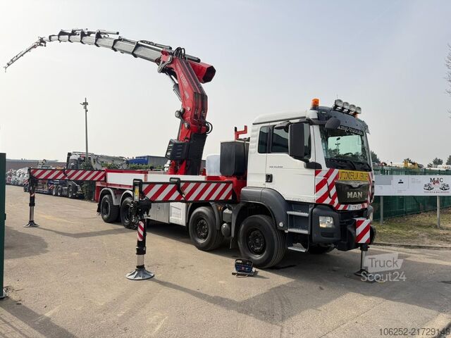 Dépanneuse MAN TGS 41.440 8x4 + (45m!) CRANE FASSI F2150 RAL 8...