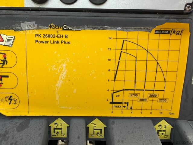 Camião-grua Volvo FM 450 6x2 ZSM + KRAN PALFINGER PK26002 (3x) + ...