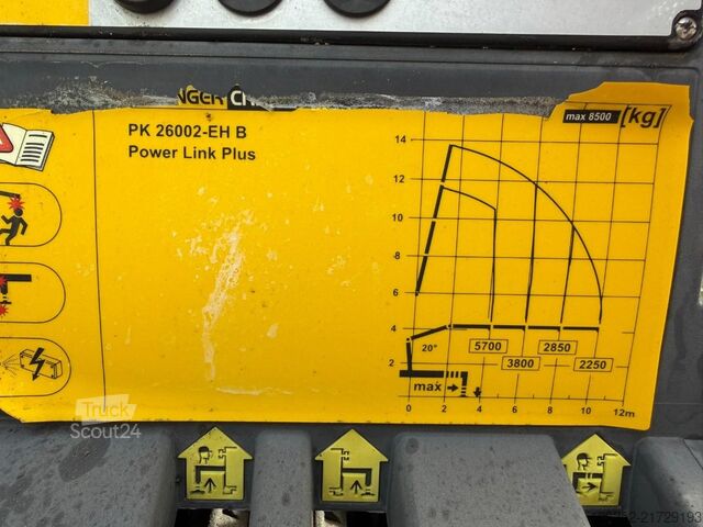 Padrão-SZM Volvo FM 450 6x2 TRR + CRANE PALFINGER PK26002 (3x) +...