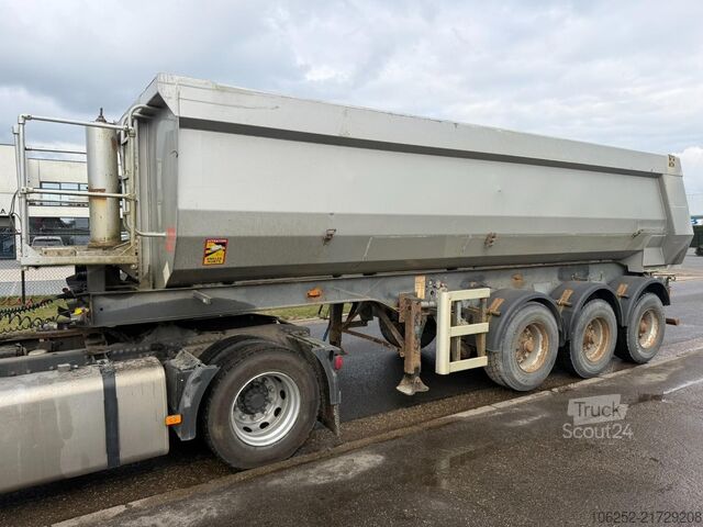 Teherautó Turbo's Hoet 3-AXLES ALU TIPPER / STEEL CHASSIS - DRUM BRAKE...
