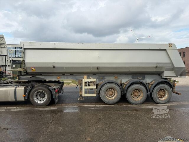 Teherautó Turbo's Hoet 3-AXLES ALU TIPPER / STEEL CHASSIS - DRUM BRAKE...