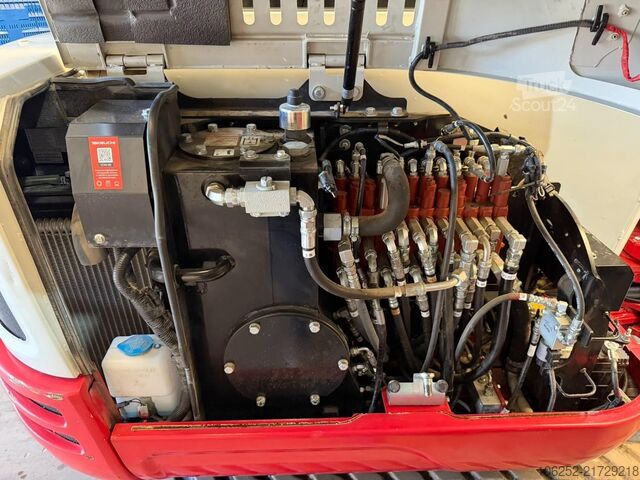 Miniekskavators Takeuchi TB235-2 *1134H ORIGINAL* - 3  BUCKETS / LÖFFEL ...