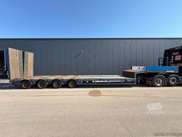 Tieflader FAYMONVILLE STZ-4U - 81T - 3 HYDR STEERING AXLES - 11m LOWD...